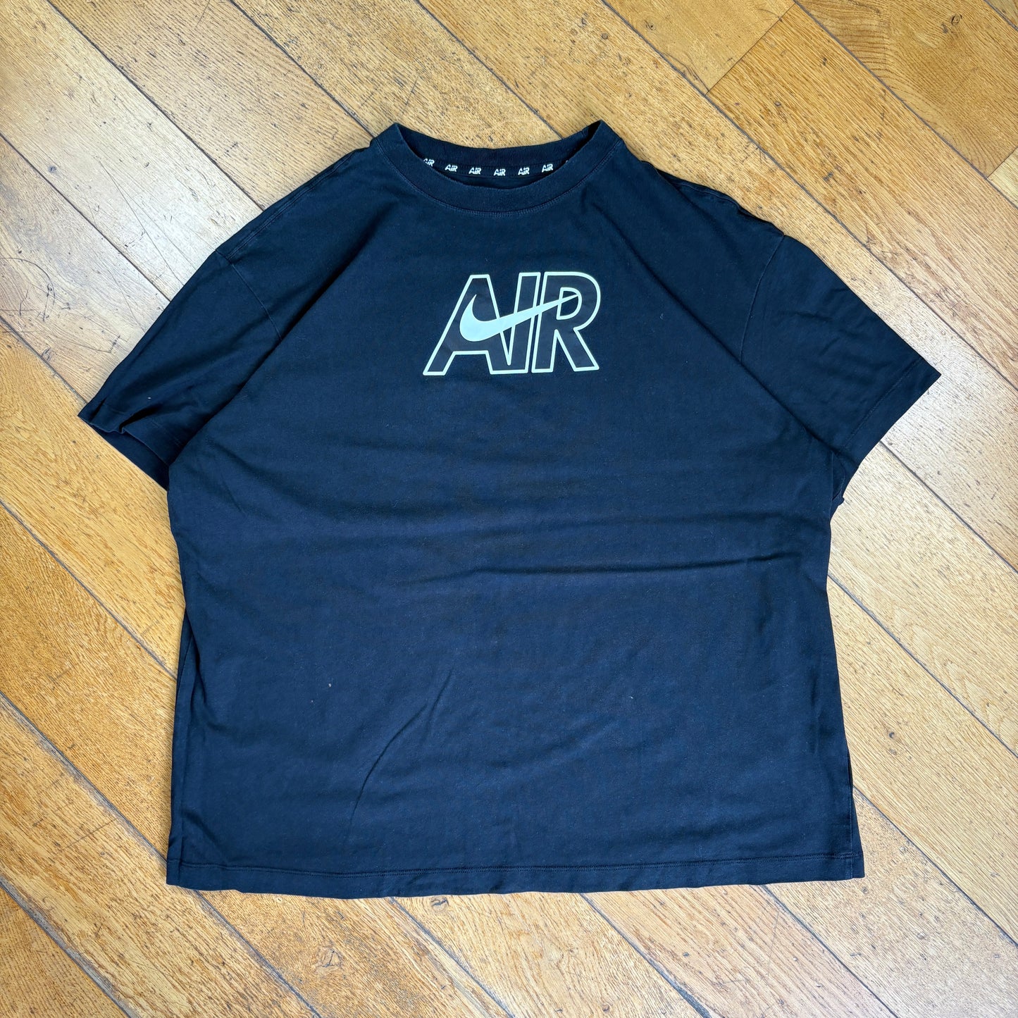 Vintage Nike Air Black Graphic T-Shirt - XL