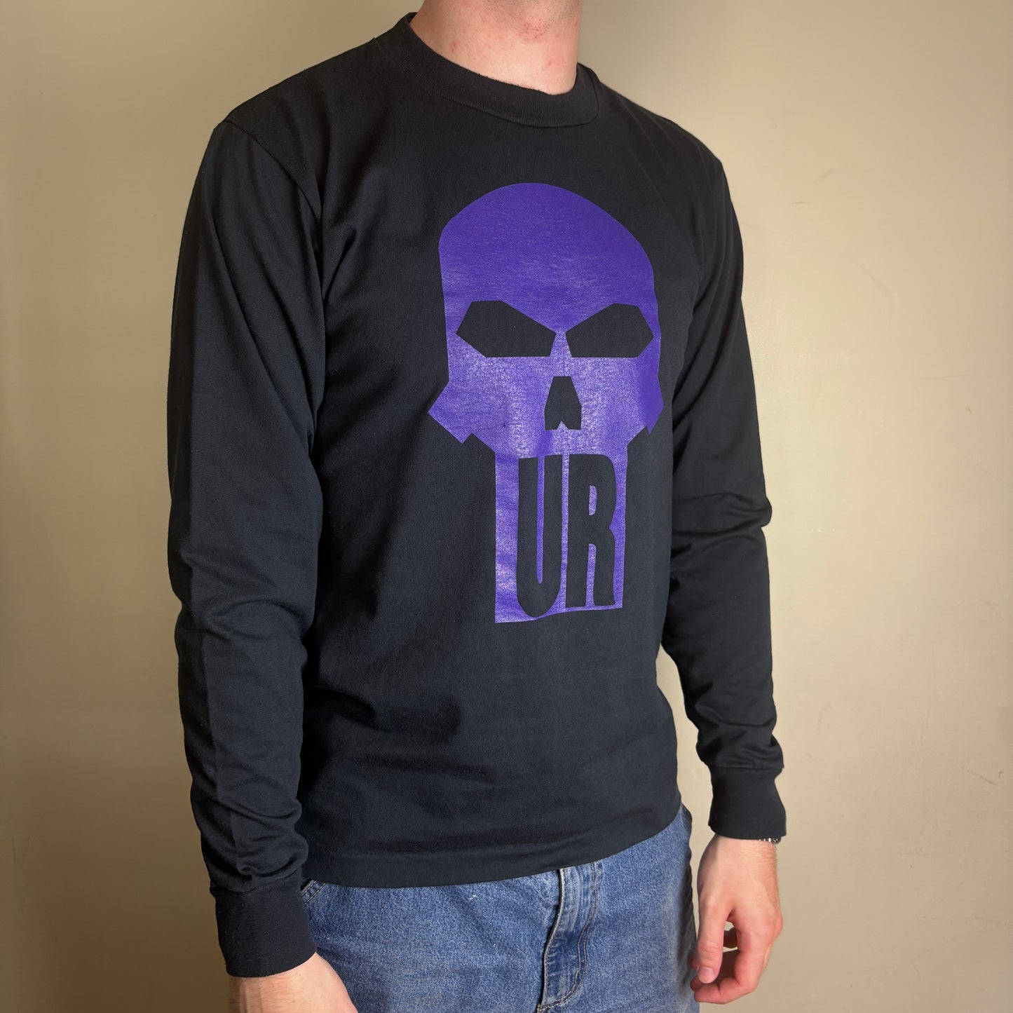 Vintage 90s Underground Resistance Black Detroit Techno Rare Graphic T-Shirt - S