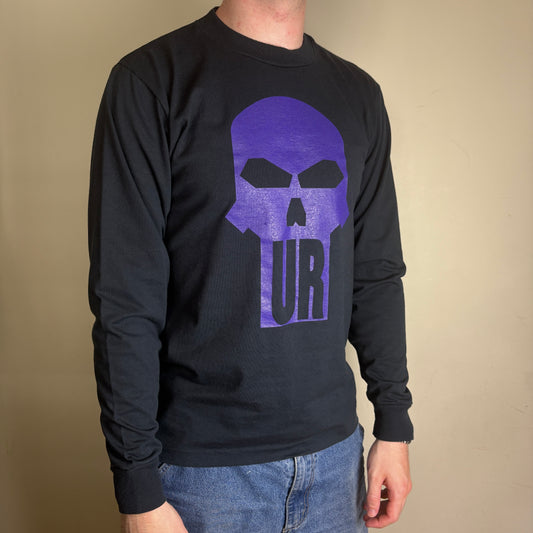 Vintage 90s Underground Resistance Black Detroit Techno Rare Graphic T-Shirt - S