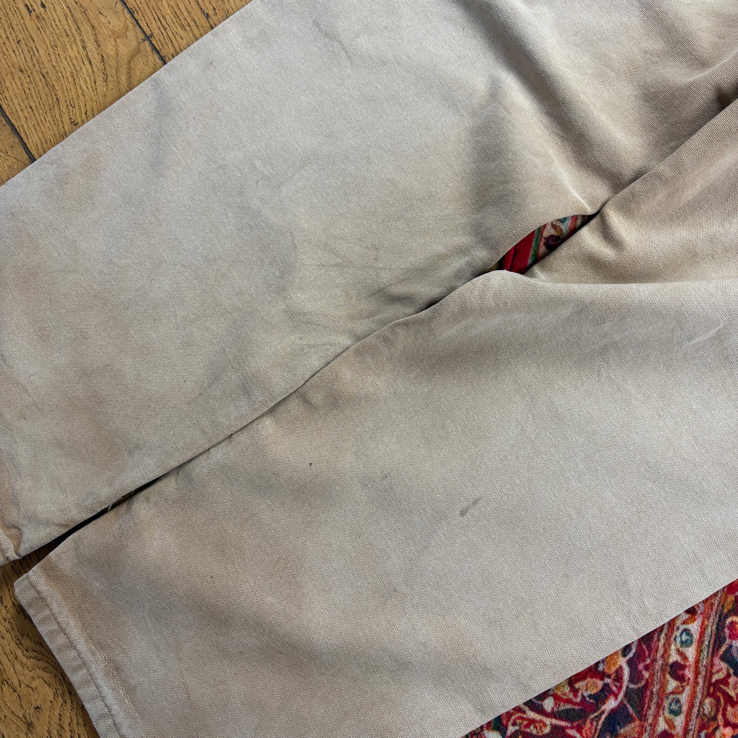 Vintage Carhartt Brown Workwear Carpenter Baggy Trousers - 38