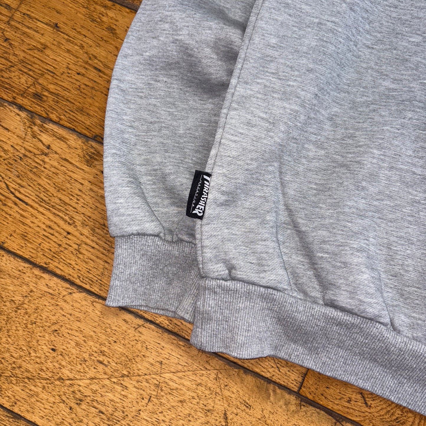 Vintage Thrasher Grey Skate Sweatshirt - M