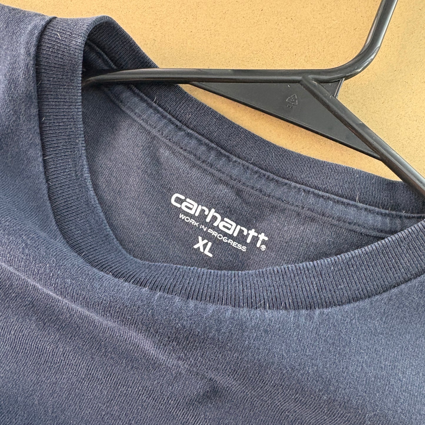 Carhartt Navy Chase Embroidered T-Shirt - XL