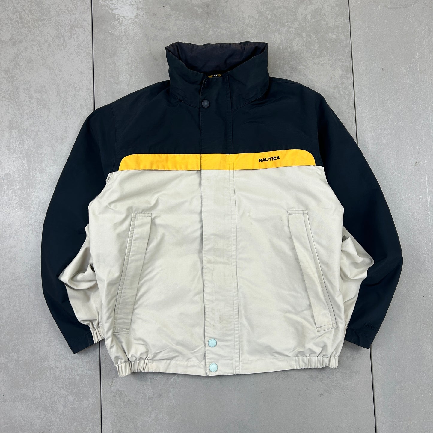 Vintage Nautica Navy Jacket Coat - M/L