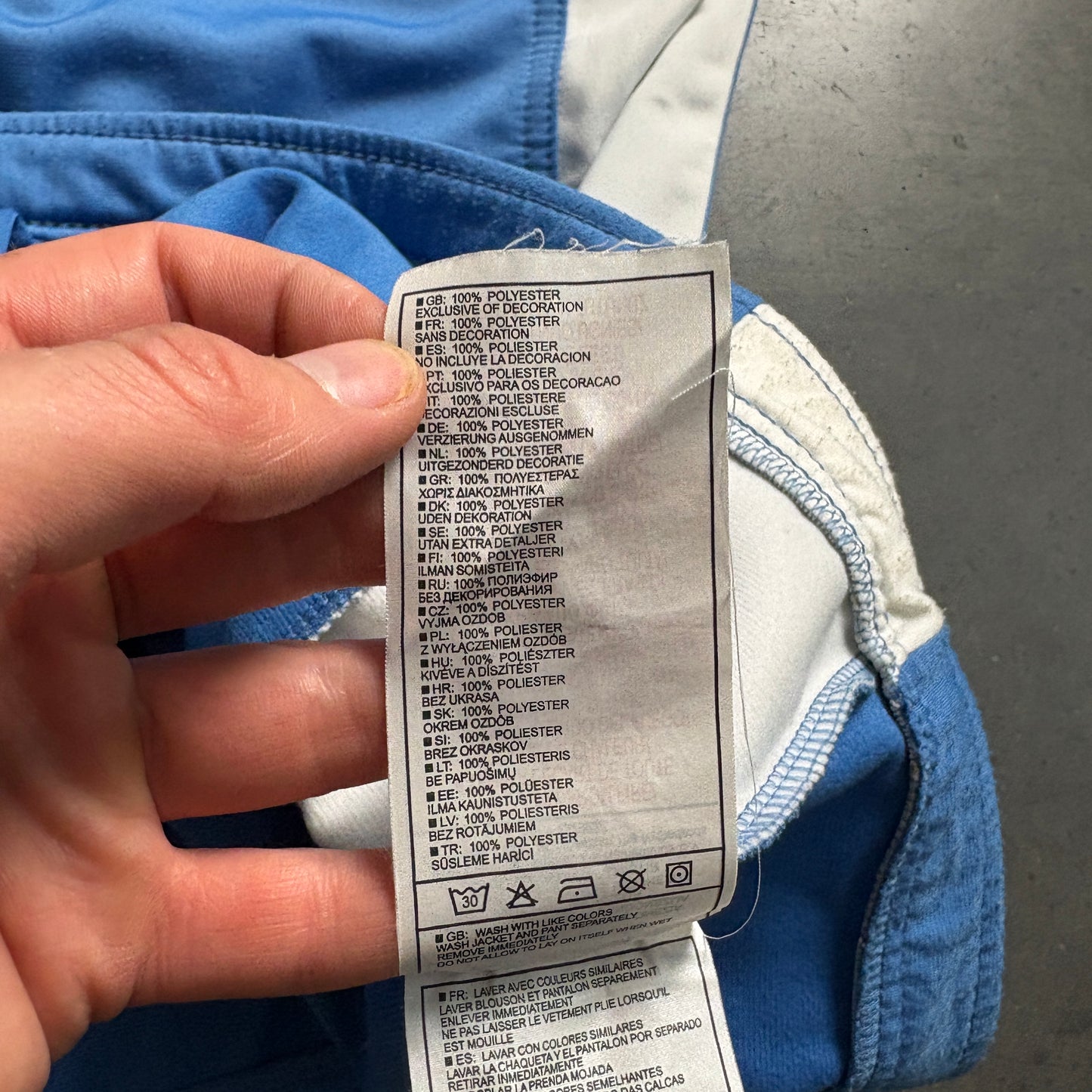 Vintage Nike Blue Tracksuit Track Jacket - 2XL