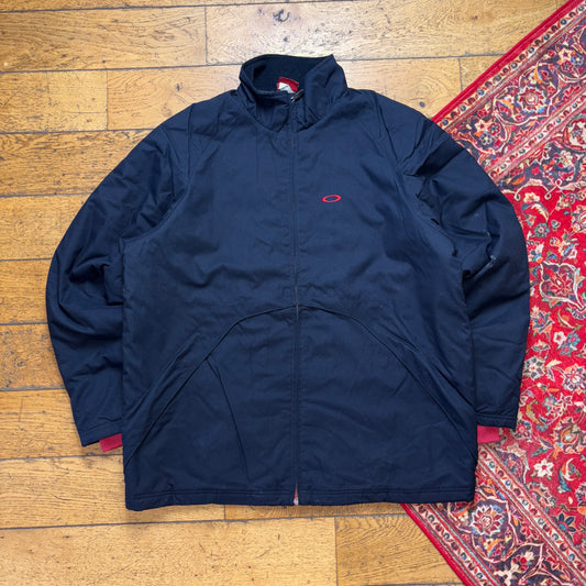 Vintage Oakley Black Coat Jacket - XL