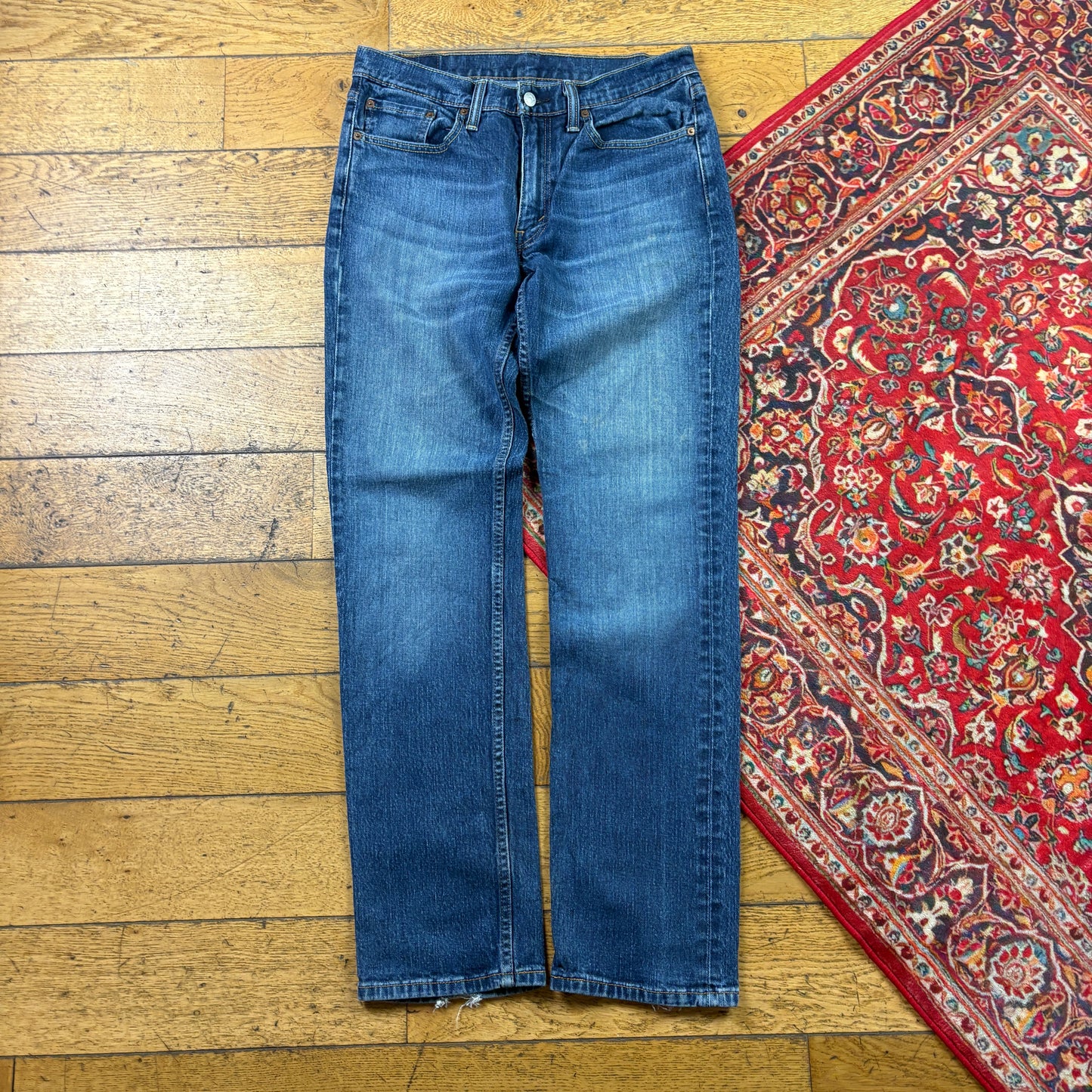 Vintage Levis 514 Straight Blue Denim Jeans - 32