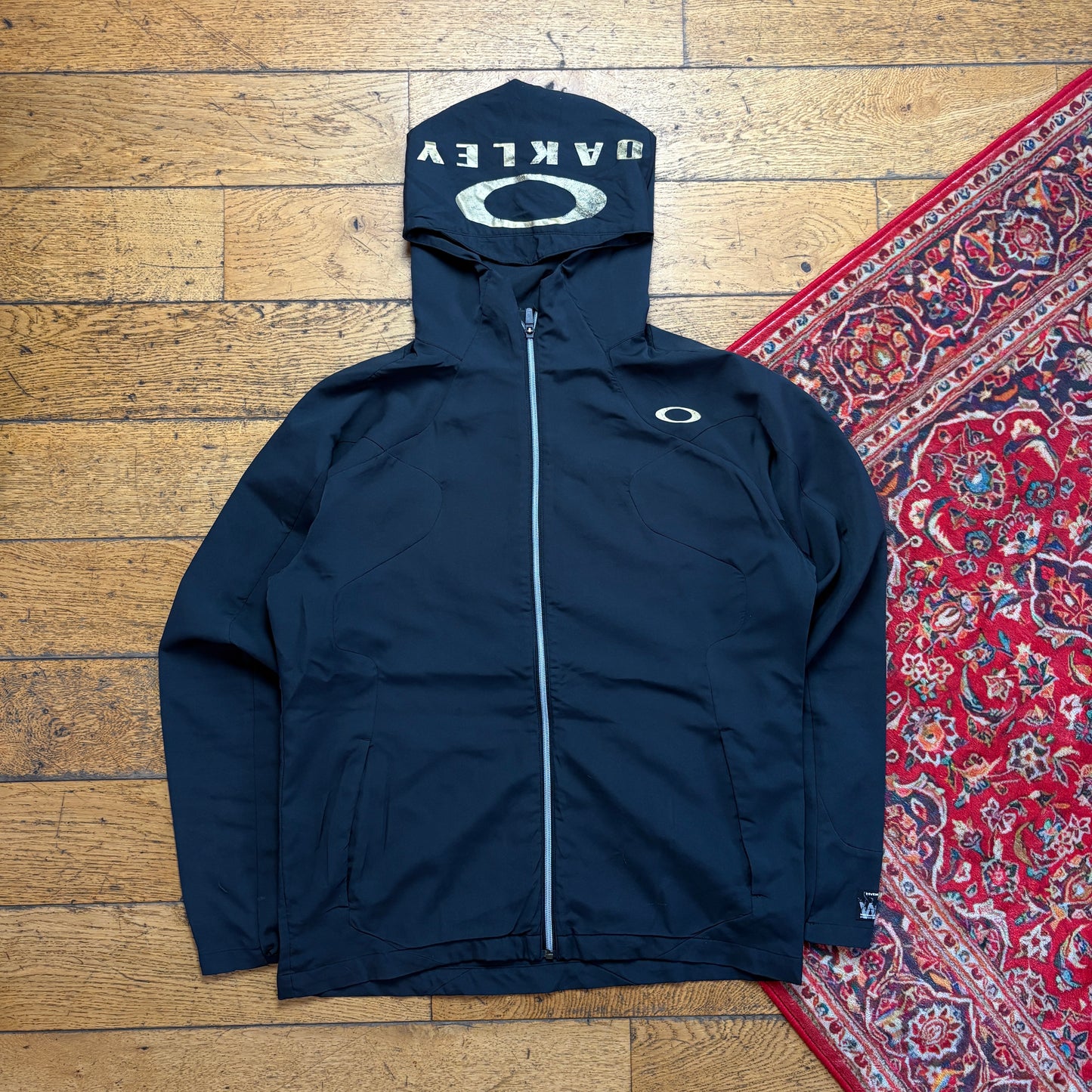 Vintage Oakley Lightweight Black Jacket - L