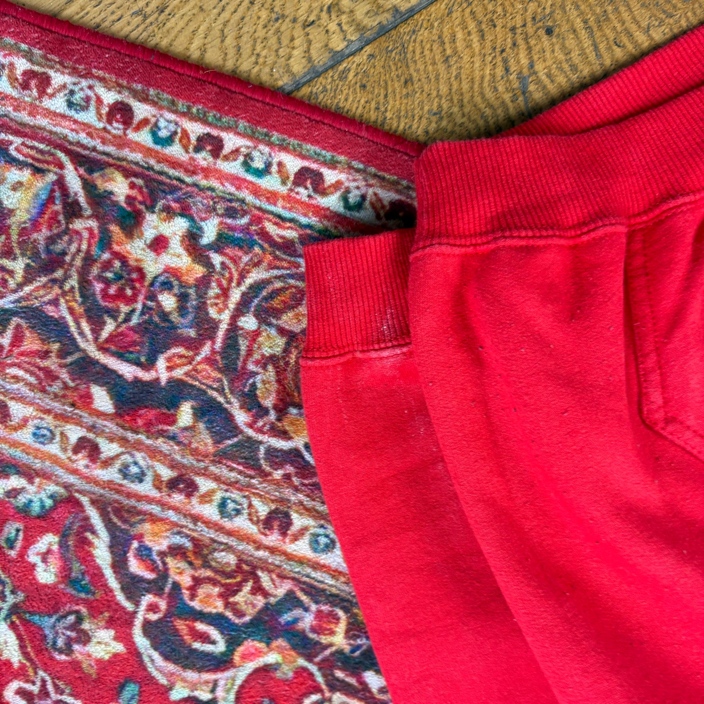 Vintage Parkerz Red Skate Skull Hoodie Sweatshirt - M