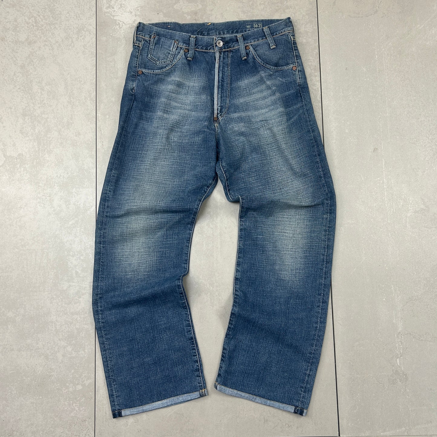 Vintage G Star Hip Hop Baggy Blue Jeans - 32