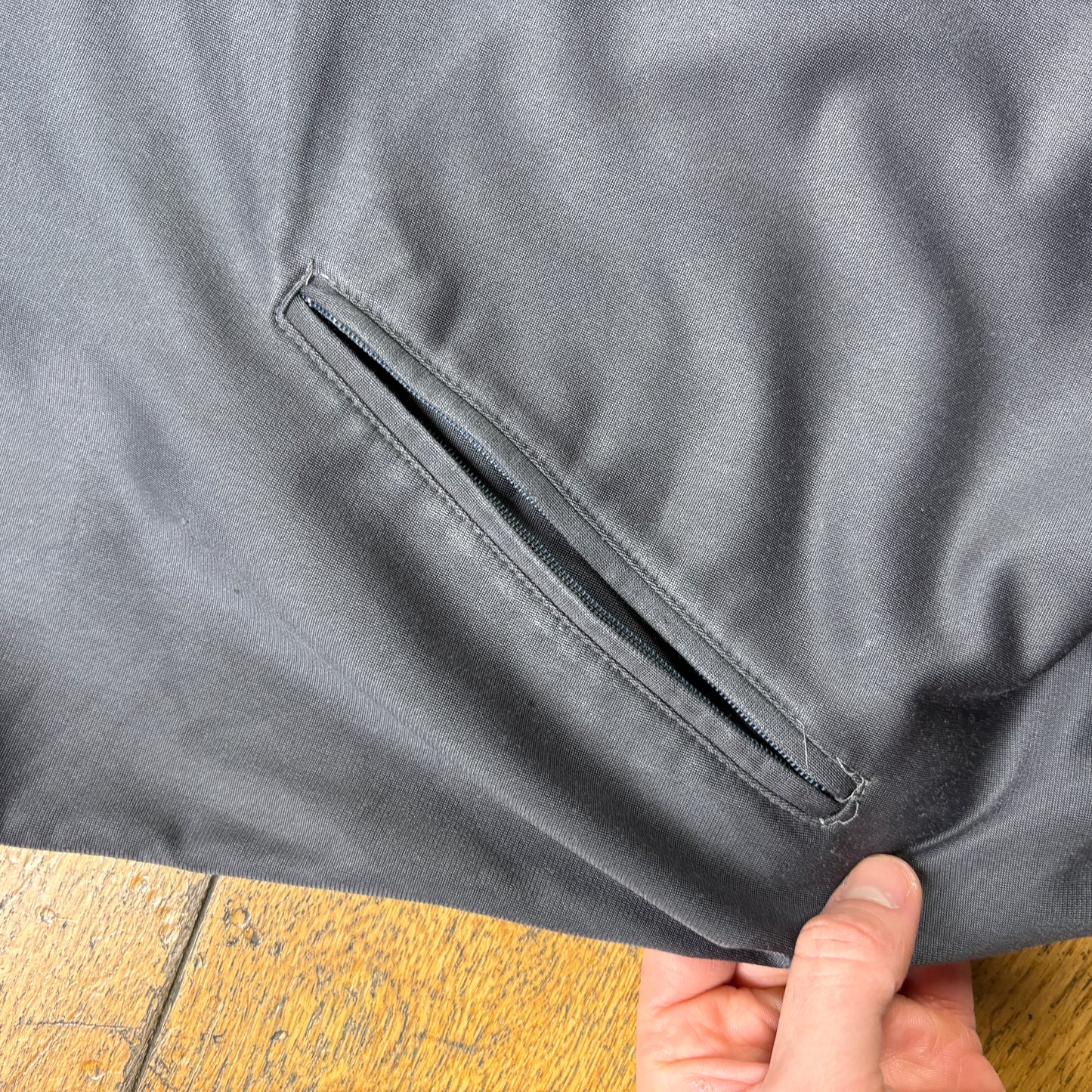 Vintage Adidas Grey Yellow Tracksuit Track Shell Windbreaker Jacket - L