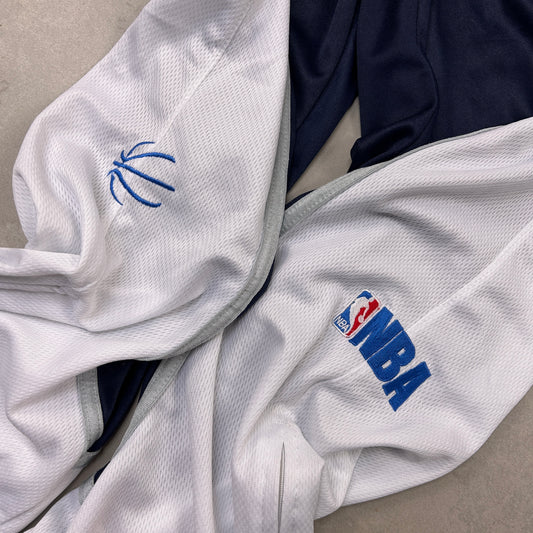 Vintage NBA Navy Baggy Tracksuit Sweatpants Track Pants Bottoms - M