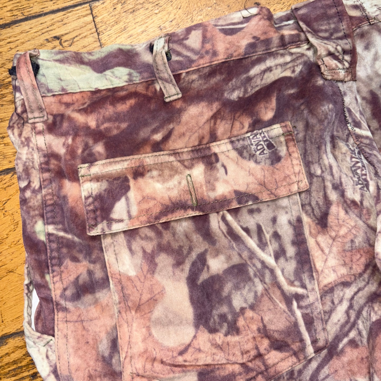 Vintage Real Tree Camo Green Hunting Workwear Trousers - 36S