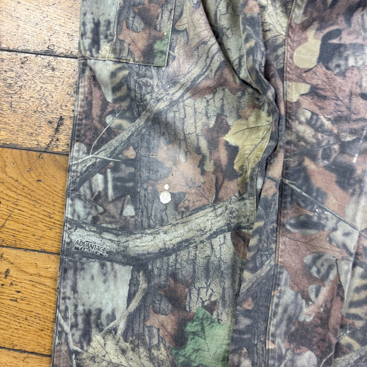 Vintage Real Tree Camo Green Hunting Workwear Trousers - 34