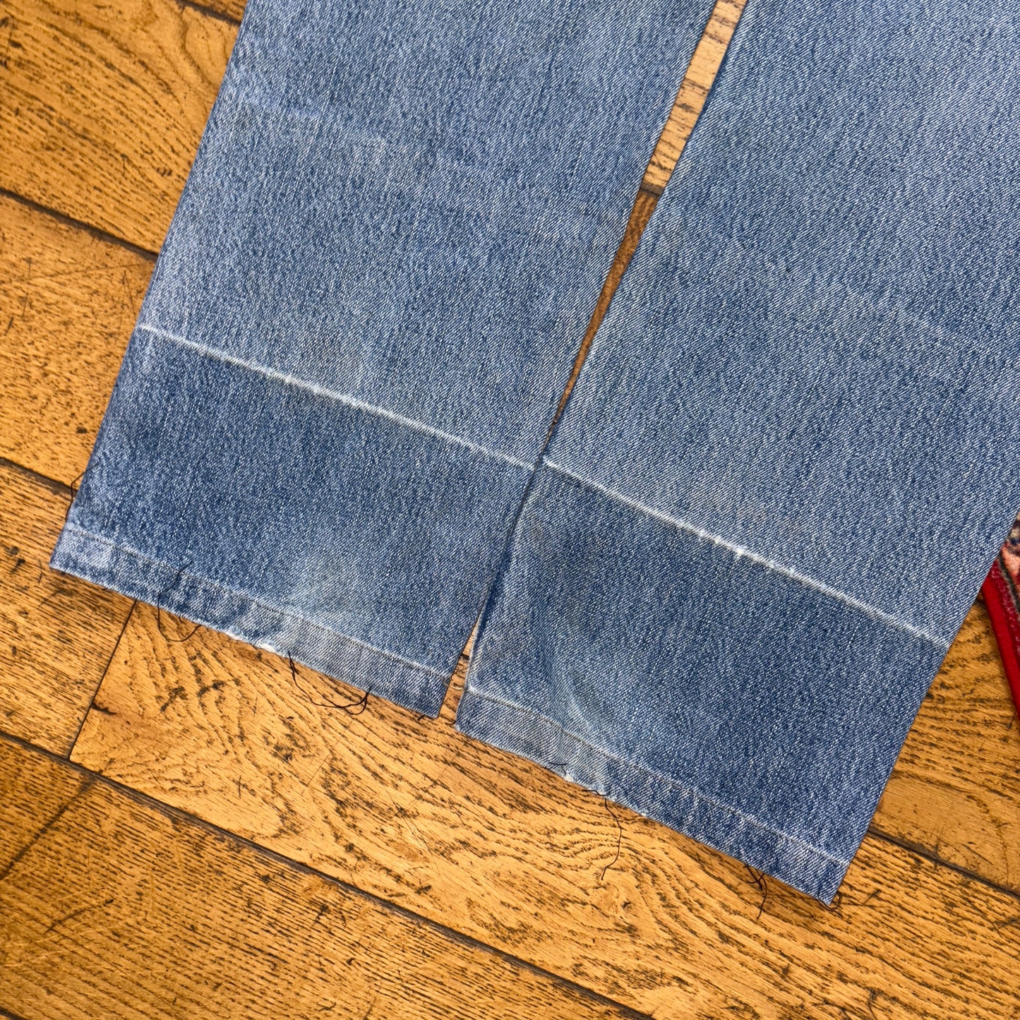 Vintage Levis 517 Straight Blue Denim Jeans - 34L