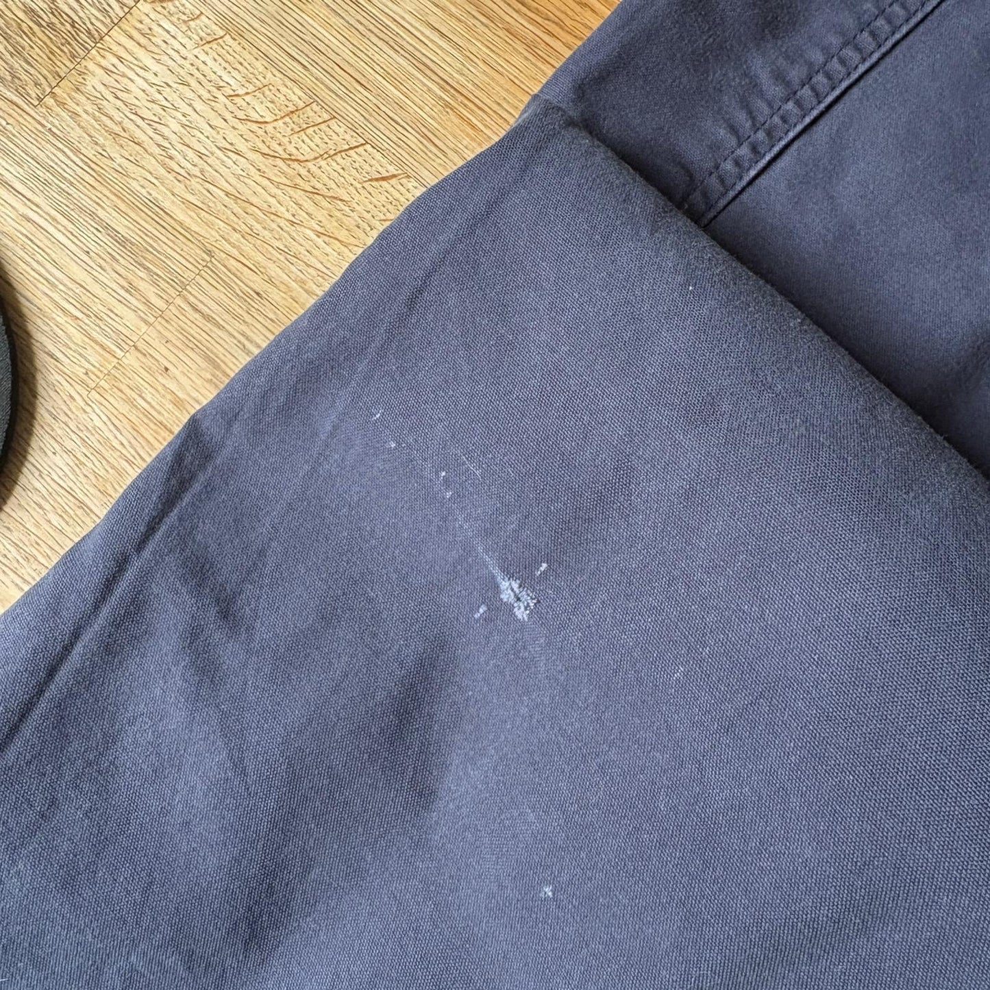 Vintage Carhartt Navy Blue Workwear Carpenter Baggy Trousers - 31R