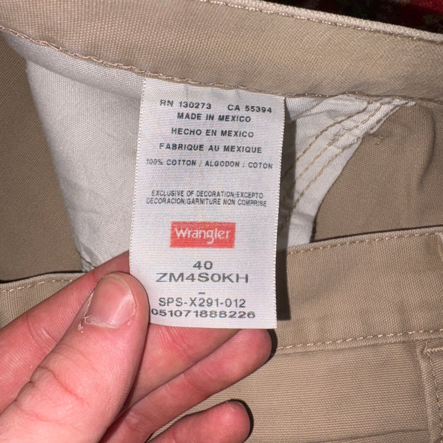 Vintage Wrangler Cream Carpenter Baggy Shorts - 42