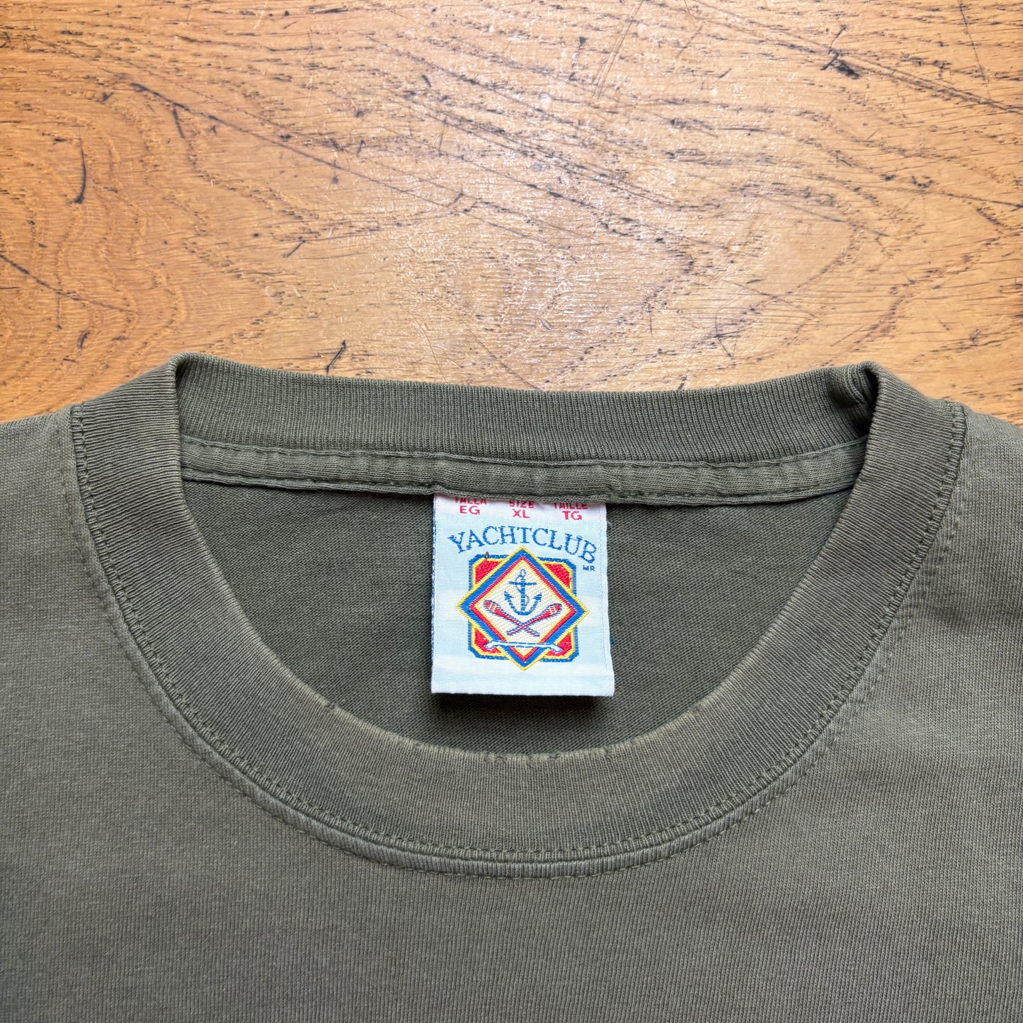 Vintage Green Surfwear Graphic T-Shirt - XL
