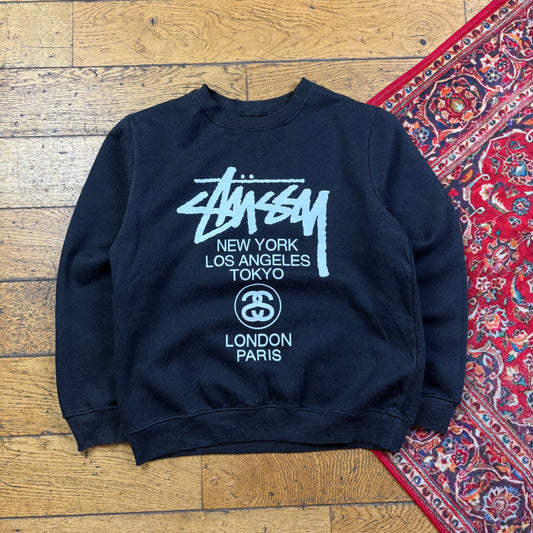 Stussy Black Sweatshirt - S