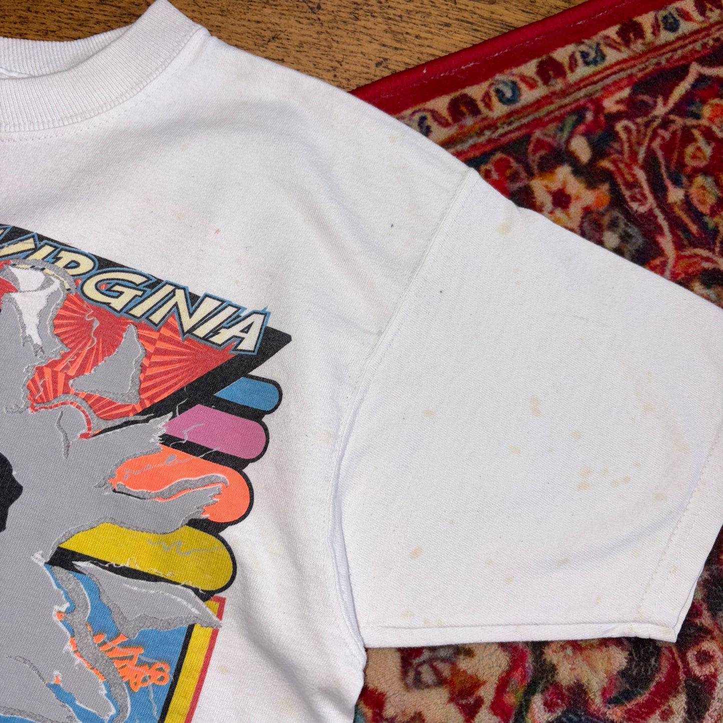 Vintage 1998 White Nascar Racing Car Cropped Single Stitch Graphic T-Shirt - XS