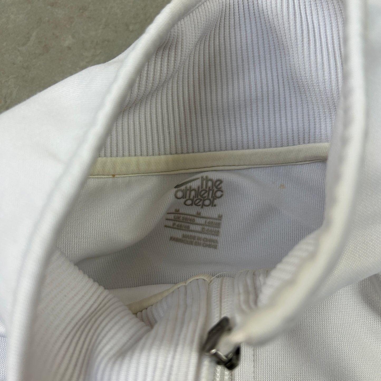 Vintage 00s Nike White Tracksuit Track Shell Windbreaker Jacket - M