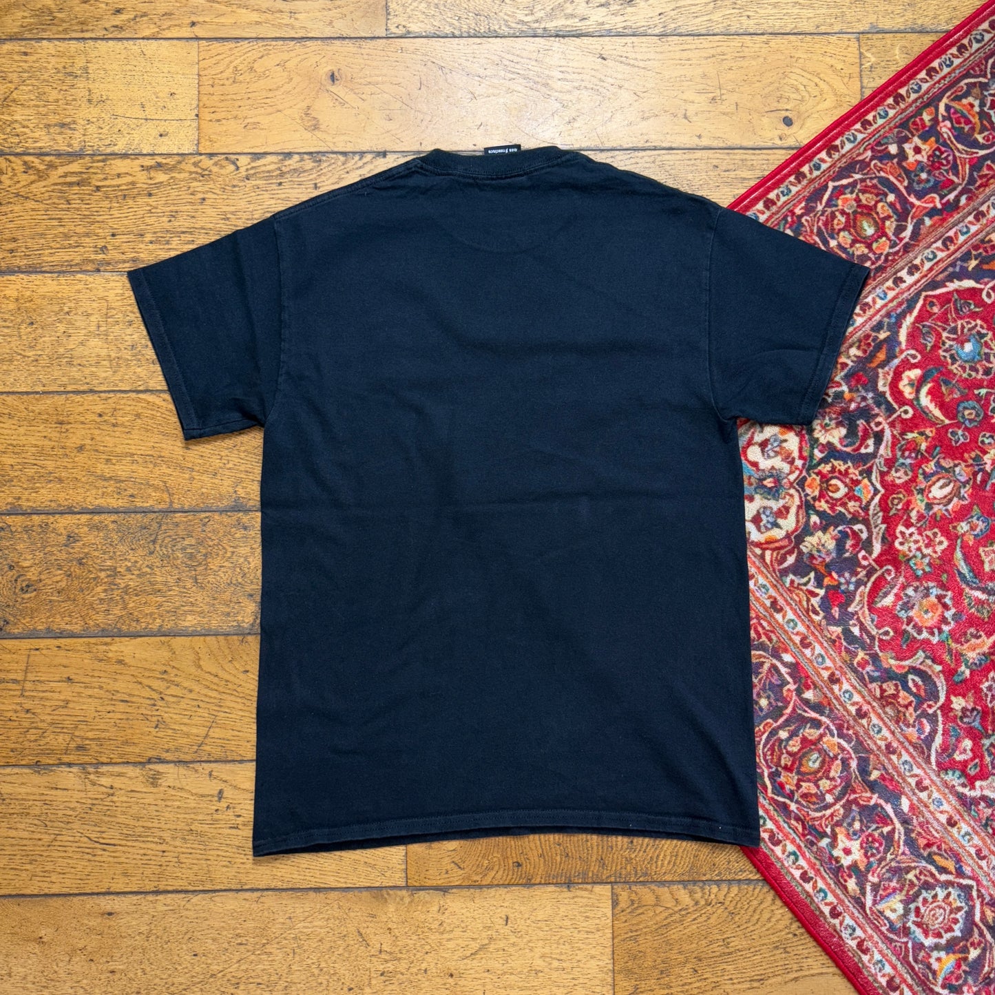 Vintage Thrasher Black Skate Graphic T-Shirt - XS