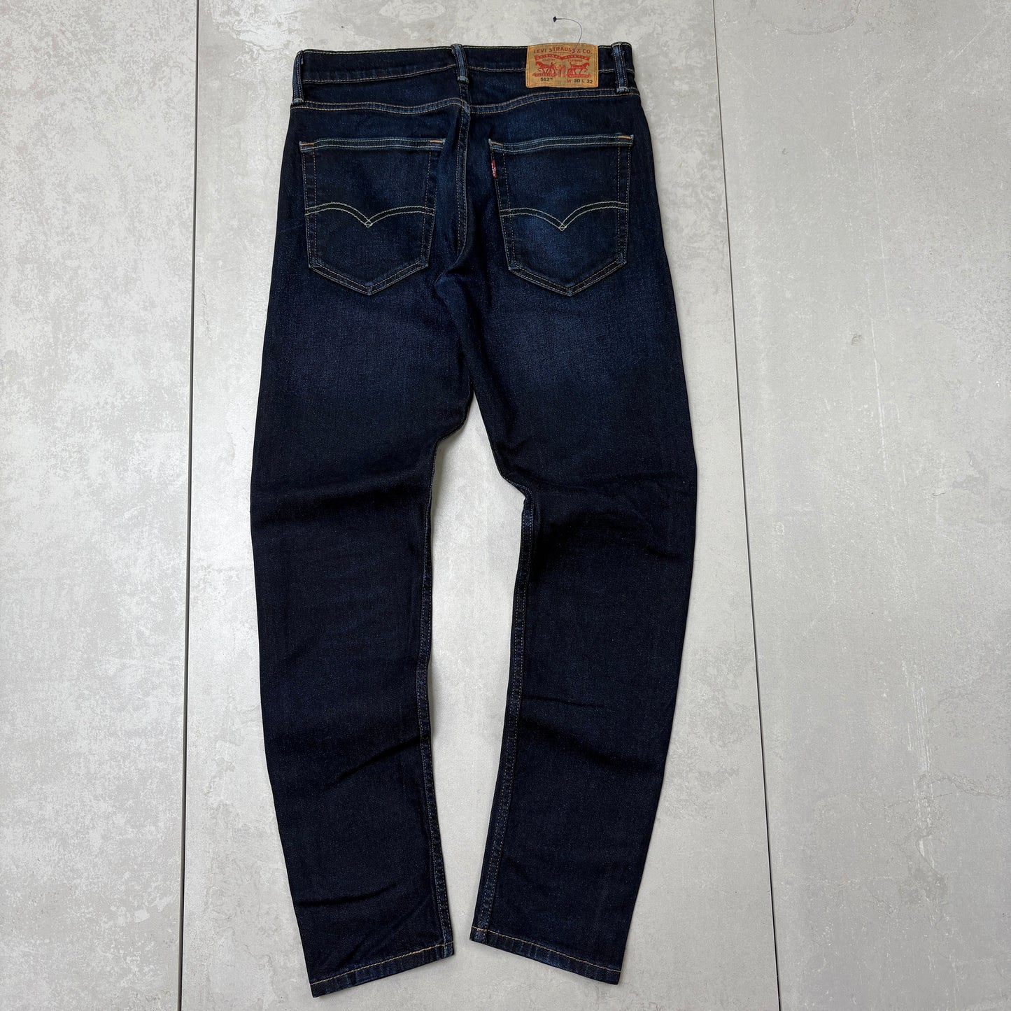Vintage Levis 512 Slim Blue Denim Jeans - 30