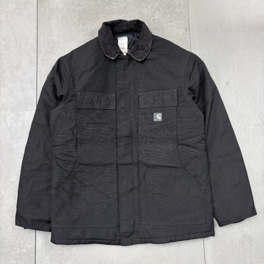 Vintage Carhartt Arctic Chore Black Workwear Jacket - M
