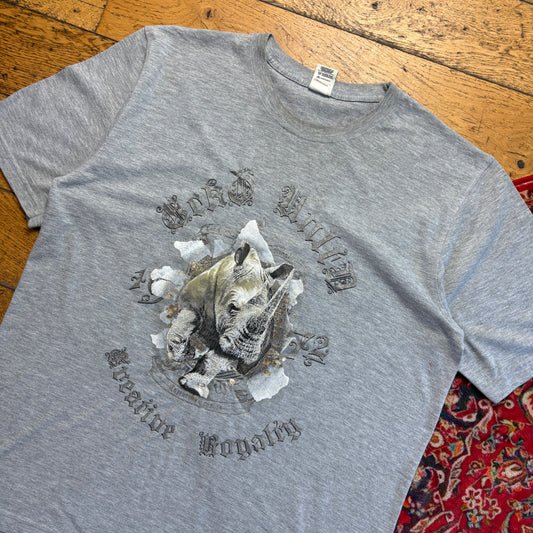 Vintage Ecko Unltd Grey Hip Hop Graphic T-Shirt - L