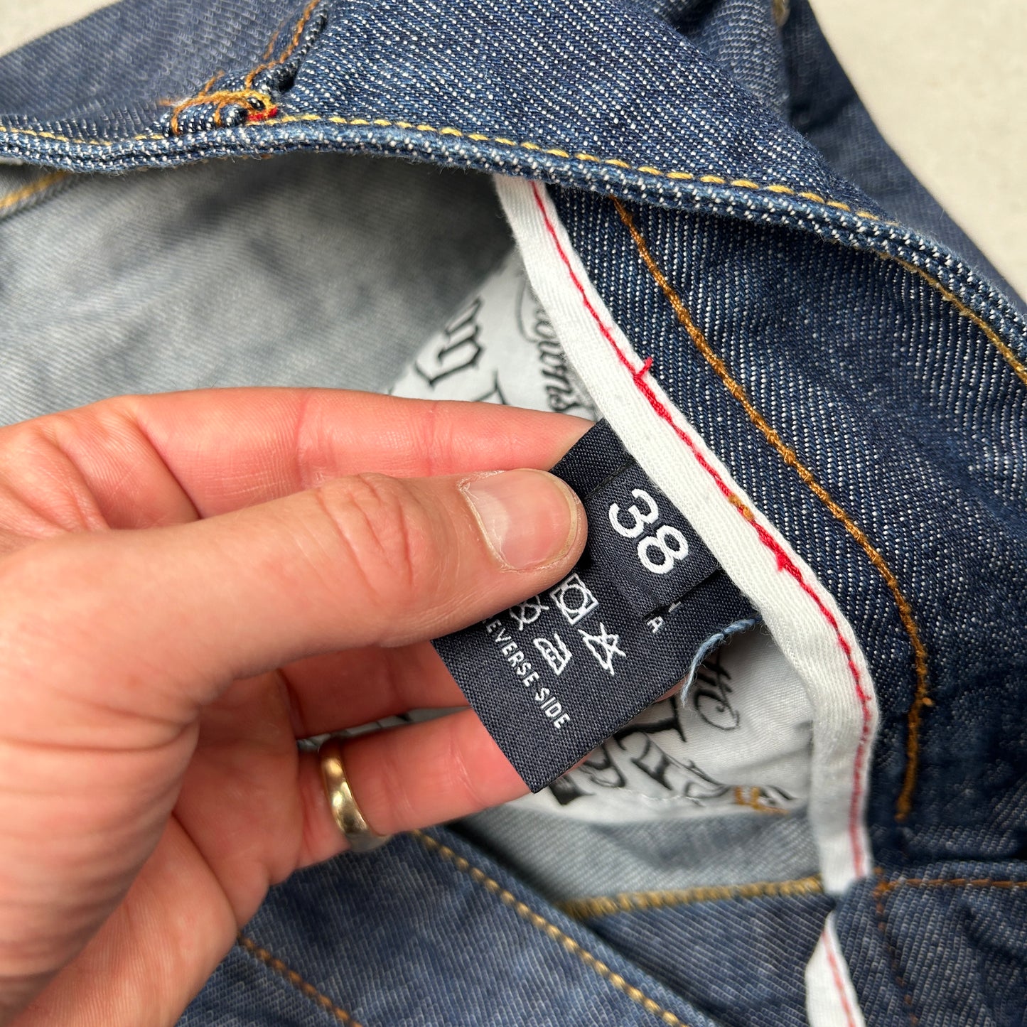 Vintage Ecko Unltd Embroidered Hip Hop Baggy Blue Shorts Jorts - 38