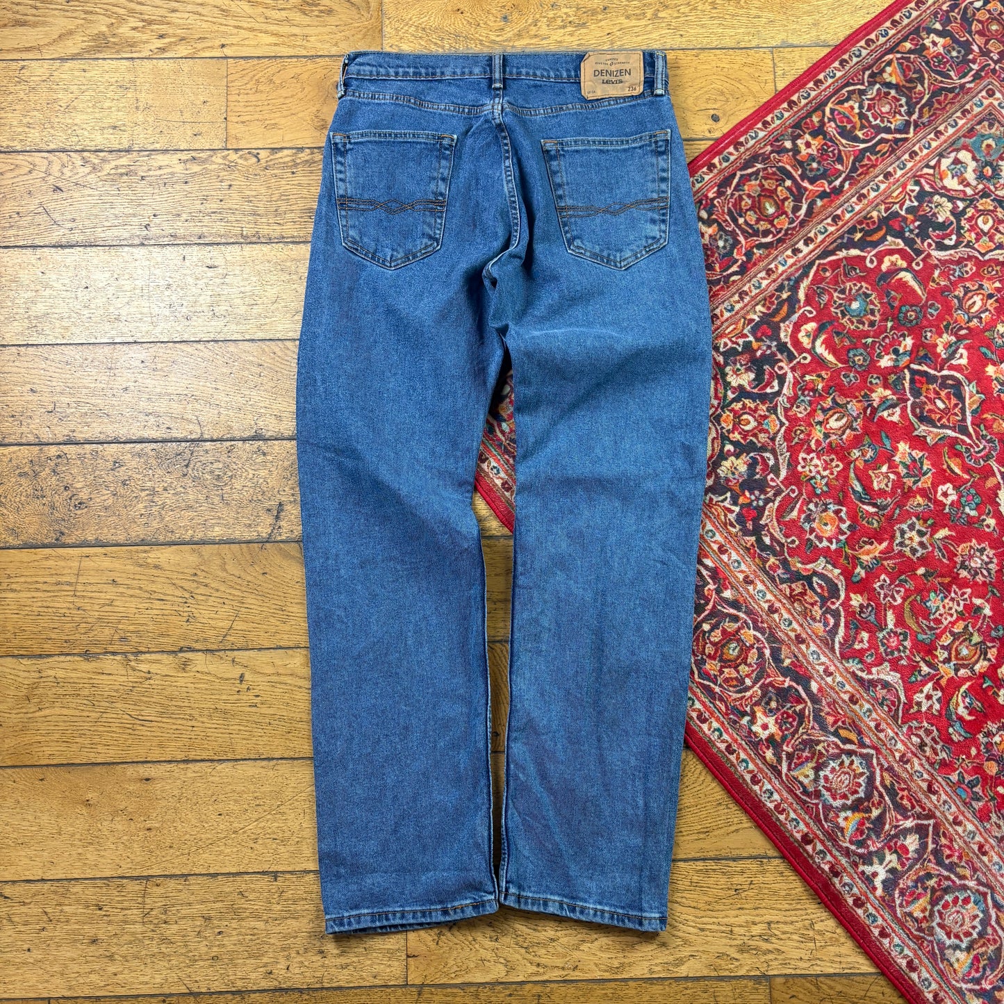 Vintage Levis Straight Blue Denim Jeans - 32