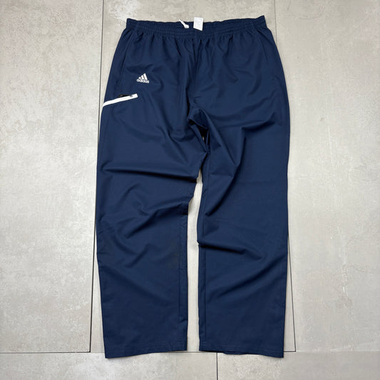 Vintage Adidas Navy Baggy Tracksuit Sweatpants Track Pants Bottoms - XL