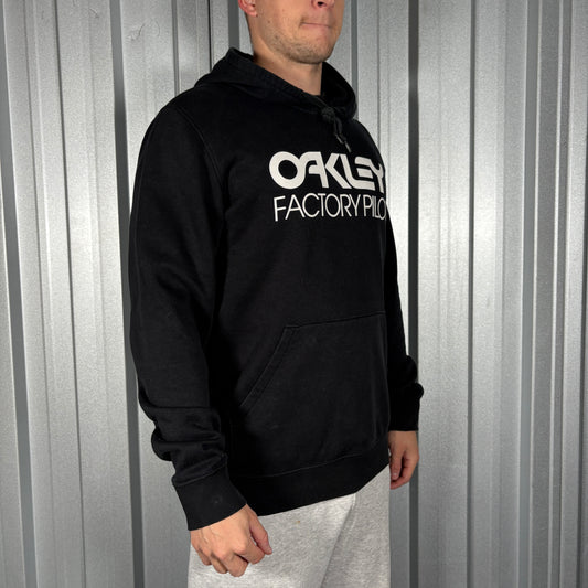 Oakley Black Sweatshirt Hoodie - M