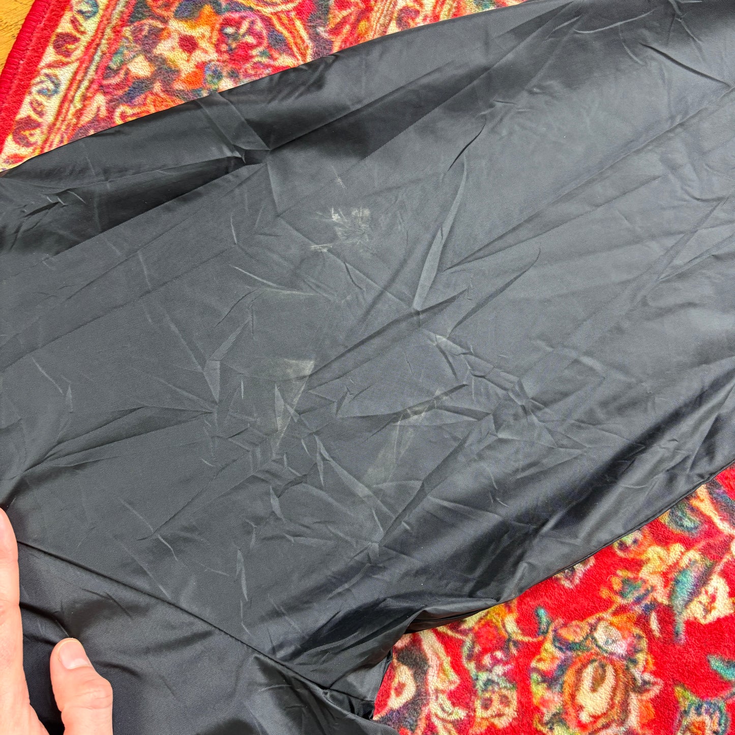 Vintage Black Nylon Coach Harrington Jacket - XL