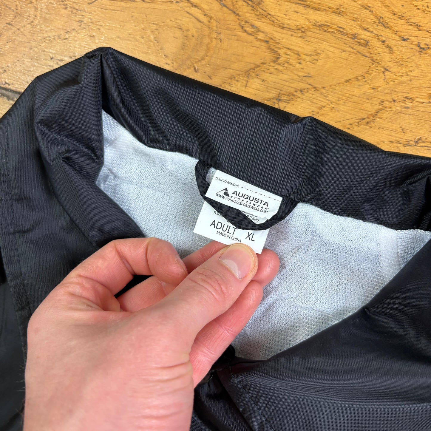 Vintage Black Nylon Coach Harrington Jacket - XL