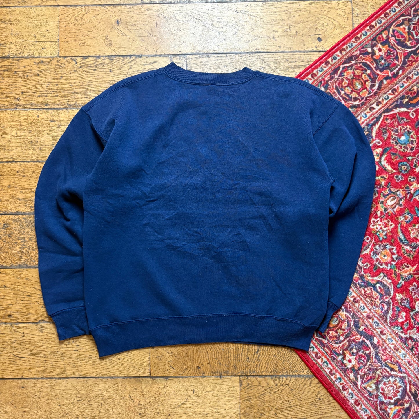 Vintage Lee 1992 Navy Deer Graphic Sweatshirt - L