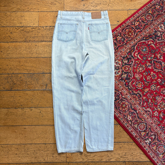 Vintage Levis 501 Straight Blue Denim Jeans - 30S