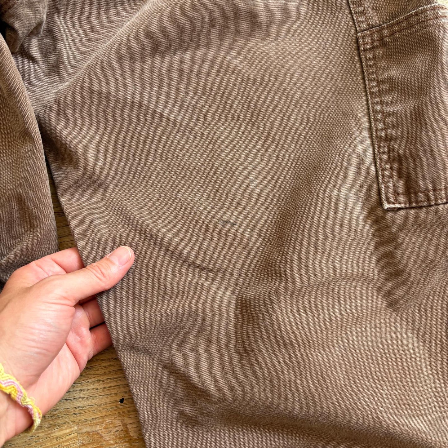 Vintage Dickies Brown Workwear Carpenter Baggy Trousers - 36R