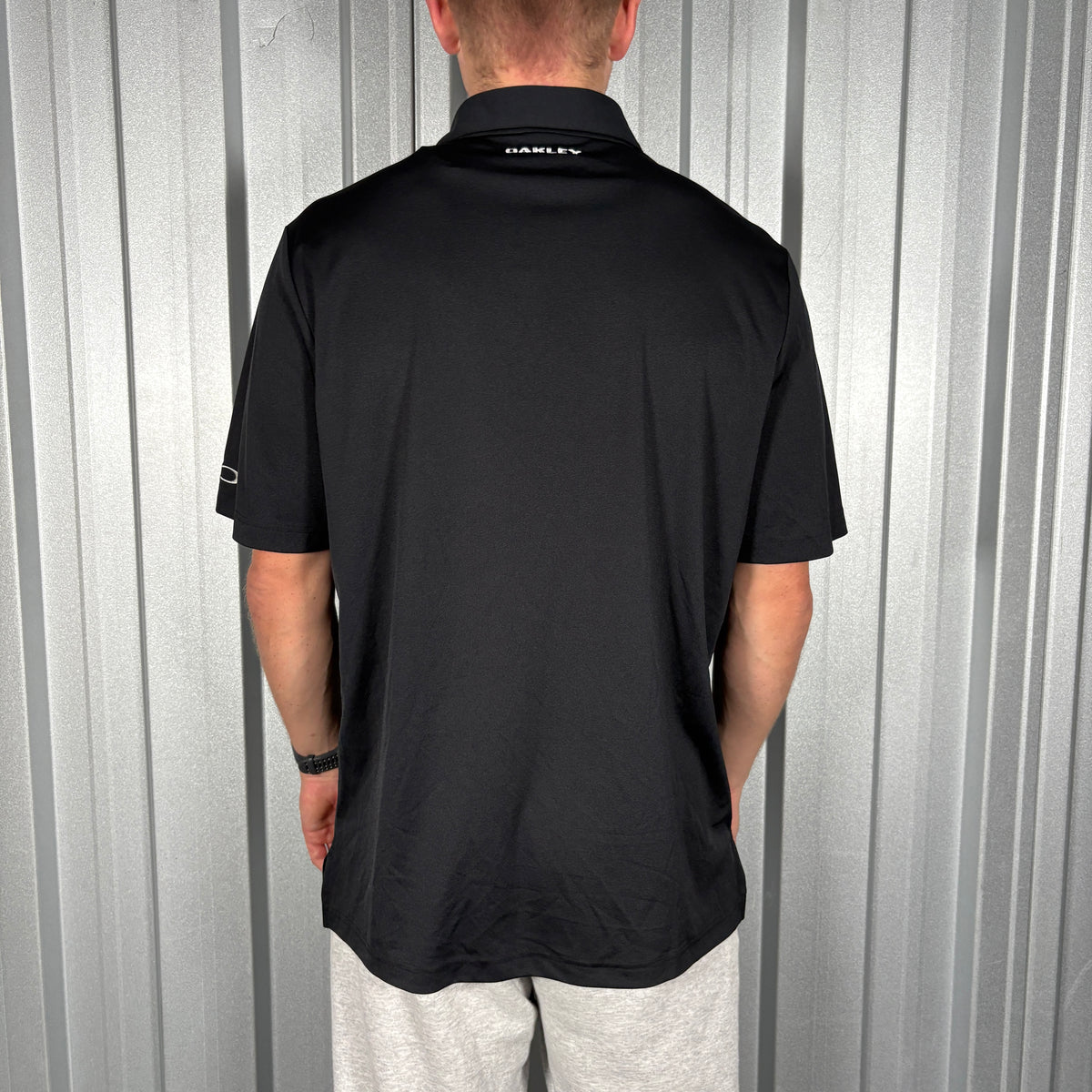 Oakley Black Polo T Shirt - L
