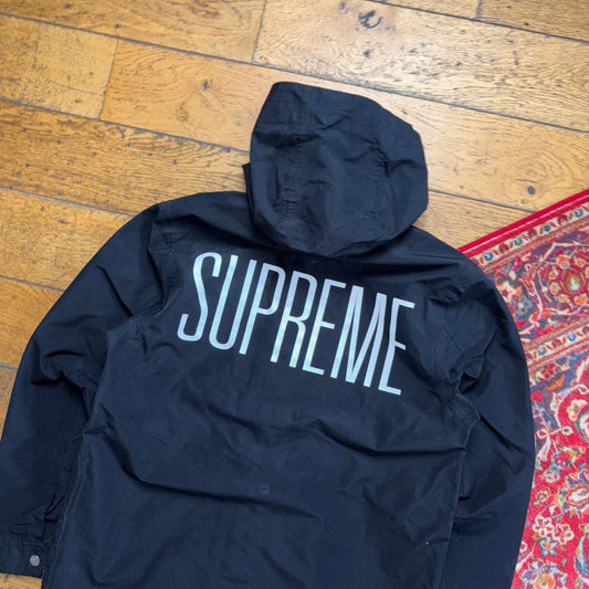 Vintage Supreme Black Coach Waterproof Jacket - XS