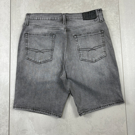 Vintage Levis Grey Baggy Denim Shorts - 34