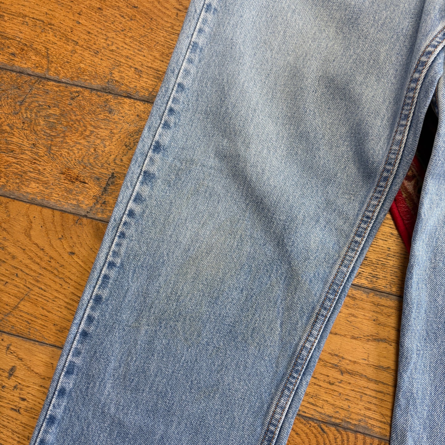 Vintage Levis 505 Straight Blue Denim Jeans - 33S