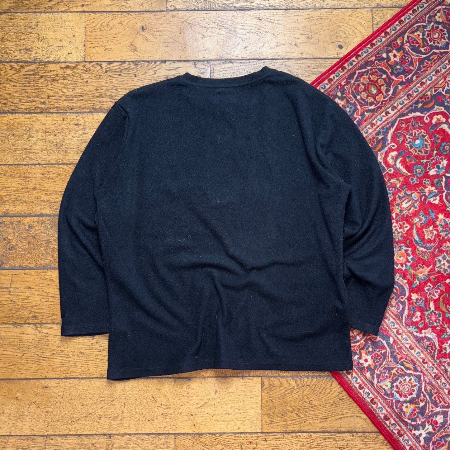 Vintage Guinness Black Fleece Embroidered Sweatshirt - L