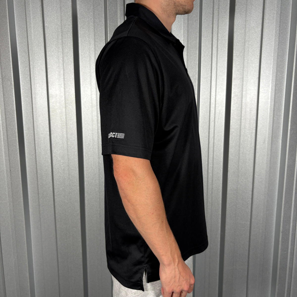 Oakley Black Embroidered Golf Polo Shirt - L