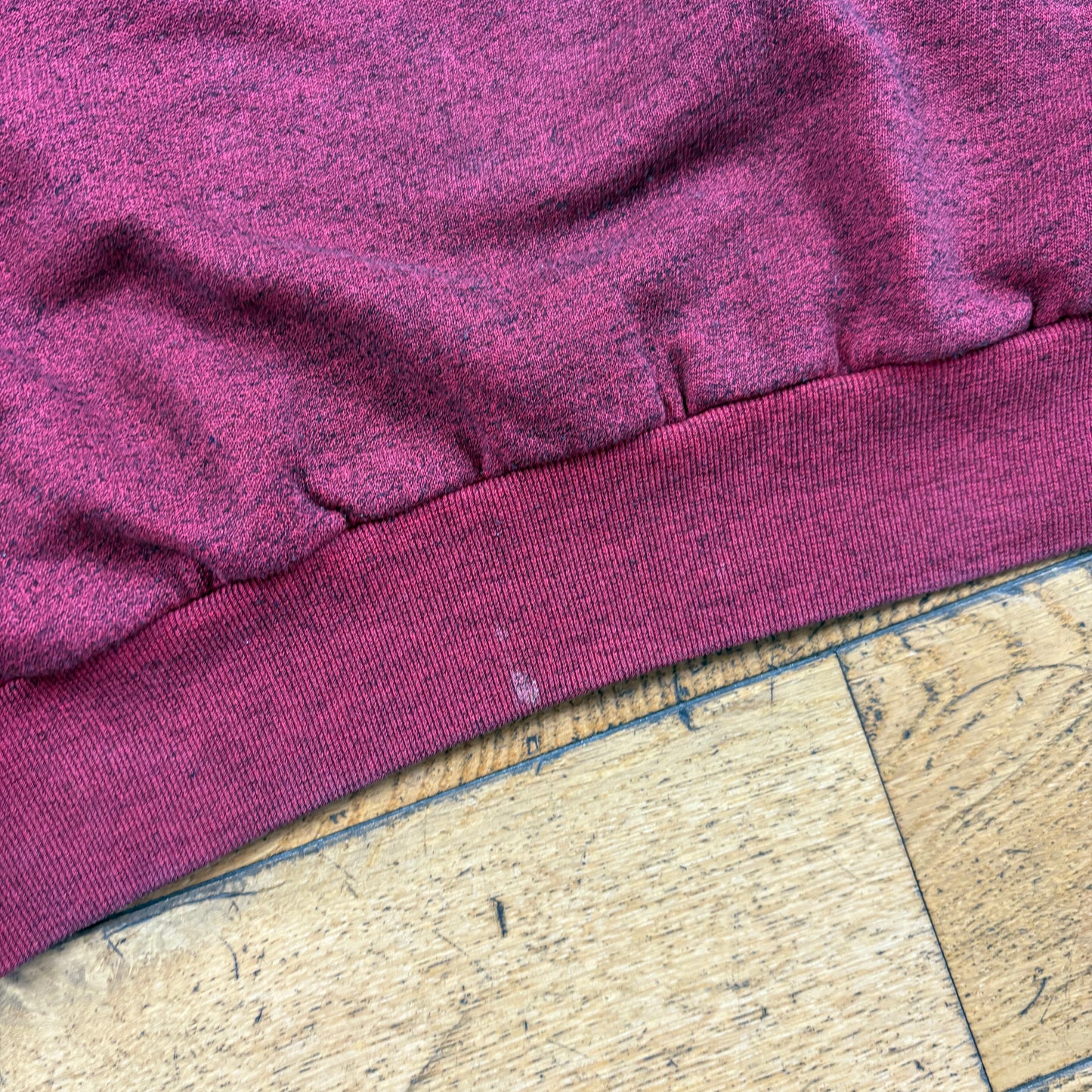 Vintage 90s Antartica Burgundy Embroidered Sweatshirt - L