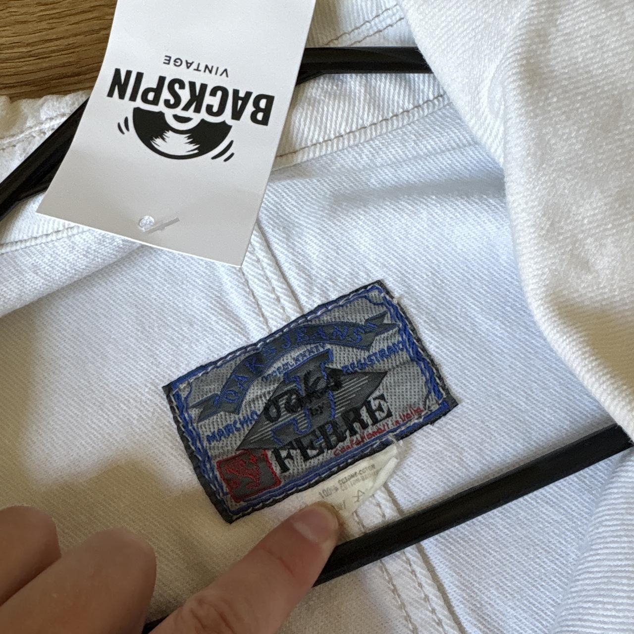 Vintage White Workwear Chore Utility Jacket - XL