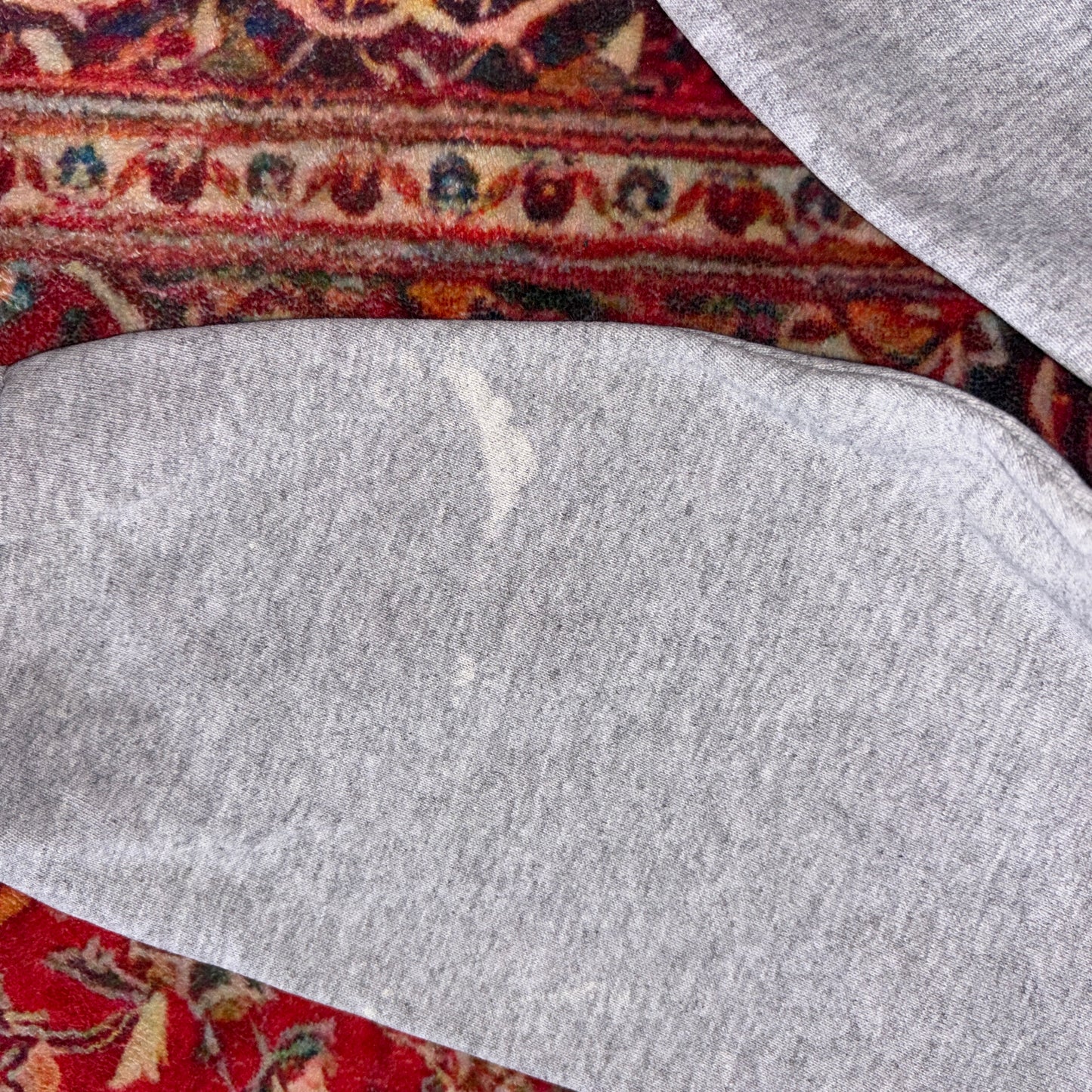 Vintage Russell Athletic Grey Embroidered Sweatshirt - S