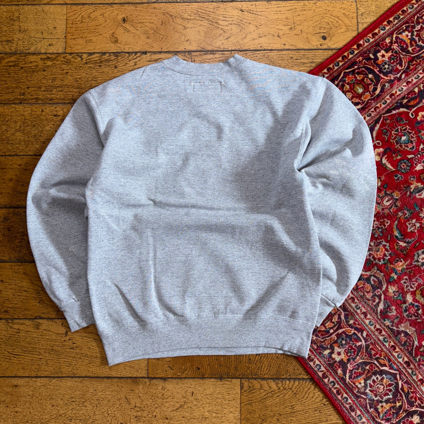 Vintage Russell Athletic Grey Embroidered Sweatshirt - S