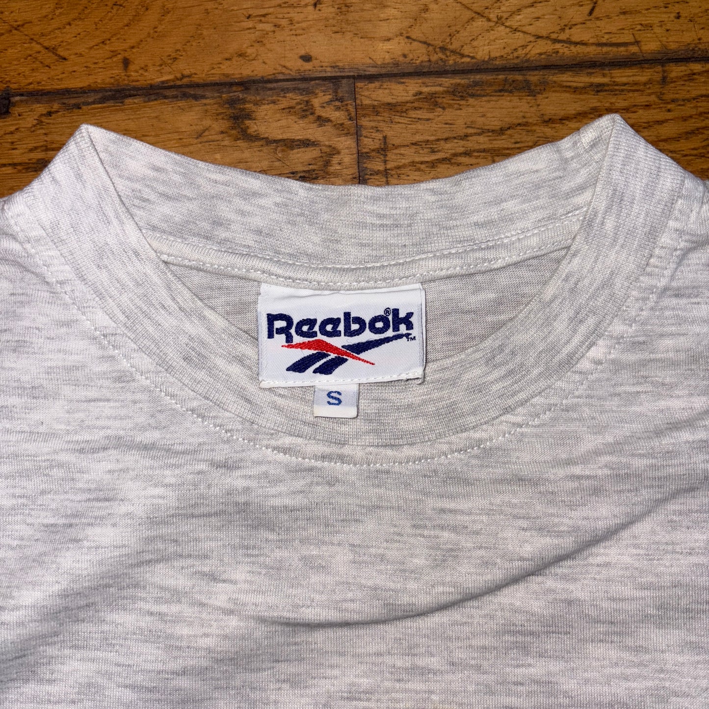 Vintage 90s Reebok Shaq Attaq Grey Basketball NBA Graphic T-Shirt - S