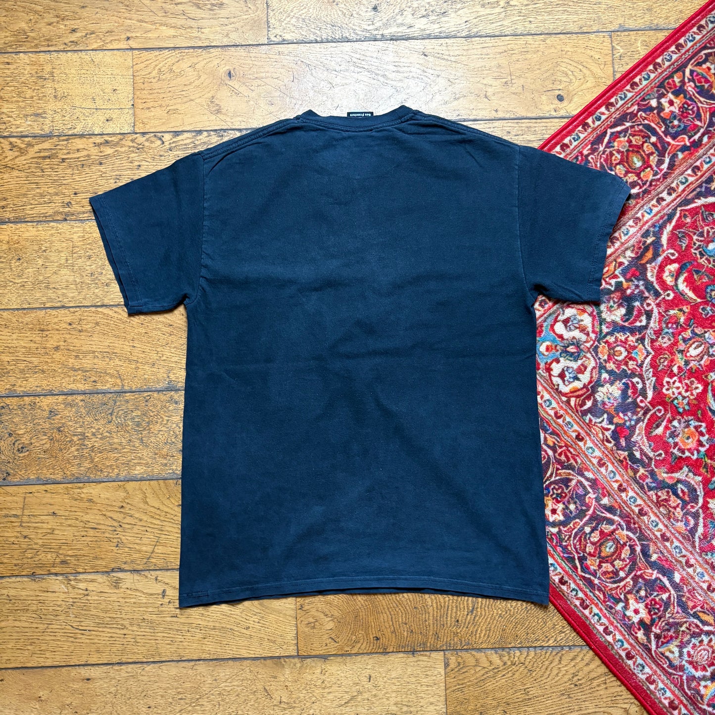 Vintage Thrasher Black Skate Graphic T-Shirt - S