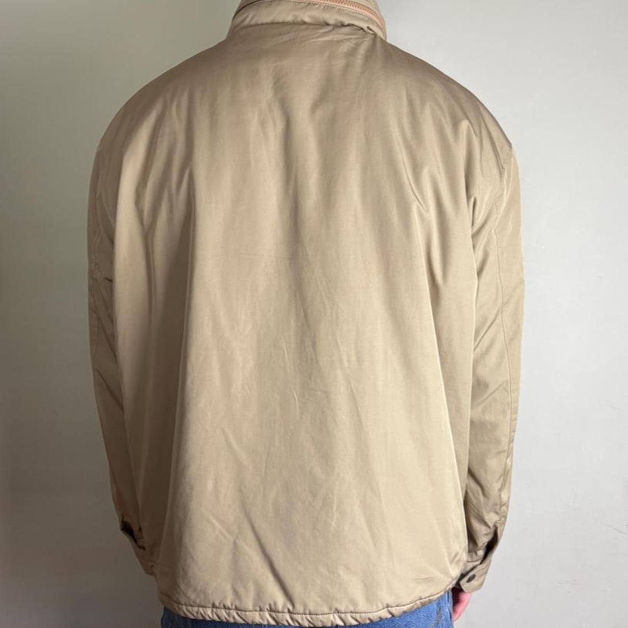 Vintage Ralph Lauren Cream Harrington Fleece Lined Jacket - 2XL